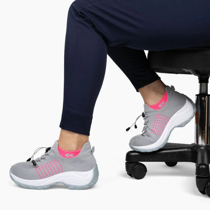 Zapatillas Ortopédicas Ortho Niebla Rosada │ Edición Limitada Premium