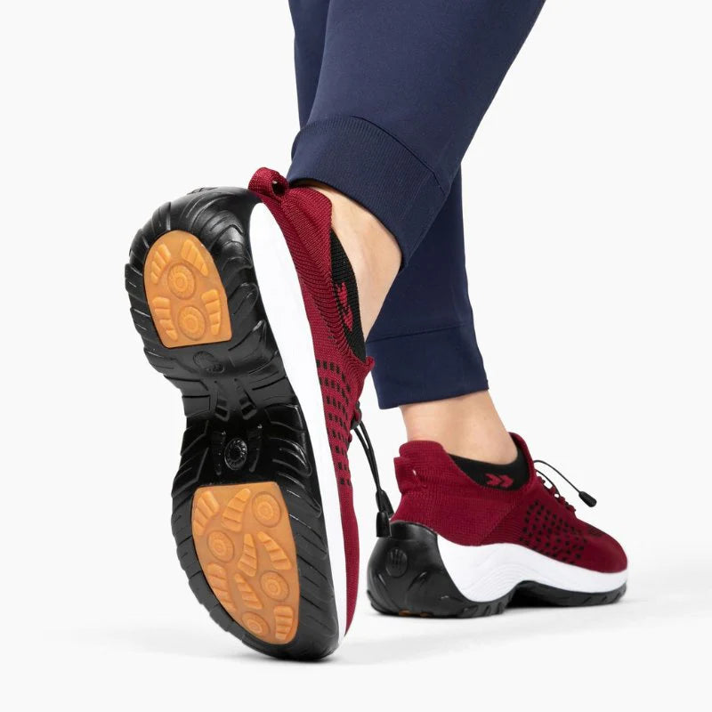 Zapatillas Ortopédicas Ortho Rojo Intenso │ Edición Limitada Premium